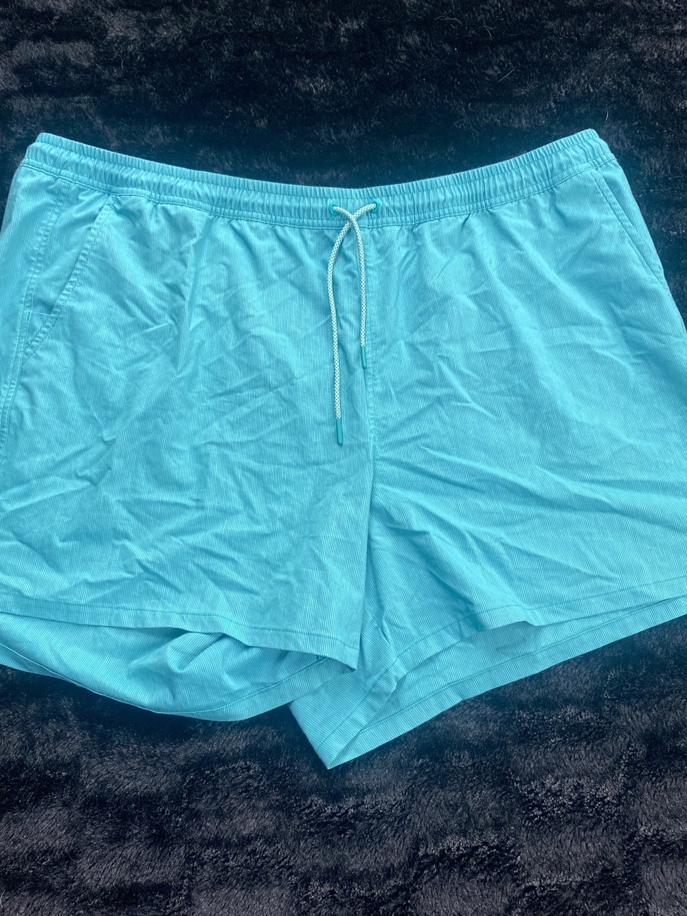 Athleta Aqua Drawstring Athletic Shorts